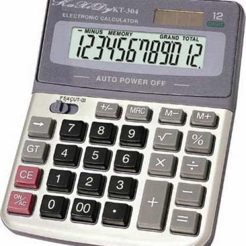 Desktop calculator dt-304