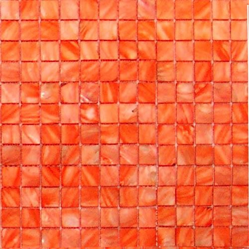 Shell mosaic glass wall tile