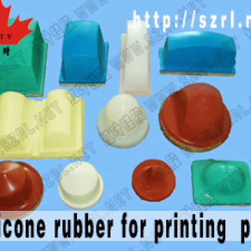 Silicon rubber for pad printing