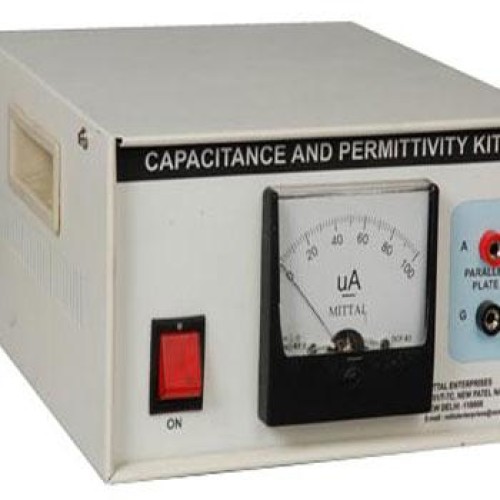 Capacitance and permittivity kit