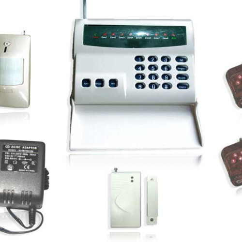8 defense zones learning code wireless alarm system