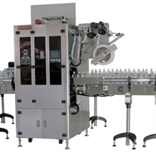  automatic label sleeving and shrin