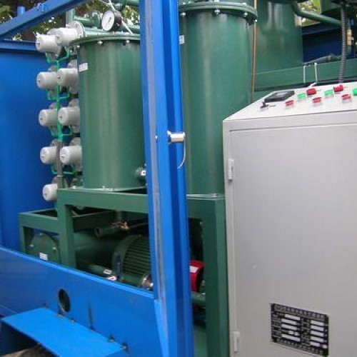 Transformer oil purification system
