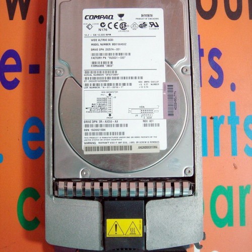 Compaq hard drive bd01864552 / 232574-001 / 9u3001-030 18.2gb / 10000rpm / 80pin