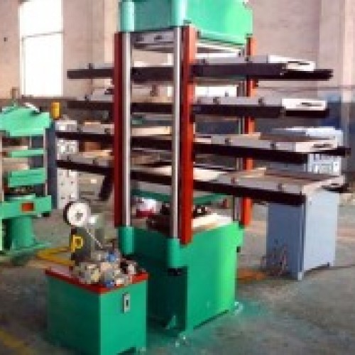 Rubber tiles vulcanizing press | china-rubbermachine.com