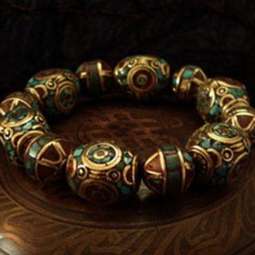 Tibetan beads bracelet