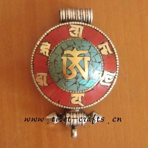 Tibetan ghau pendants
