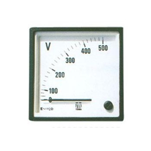Ac moving iron sq 72 panel ammeters & voltmeters