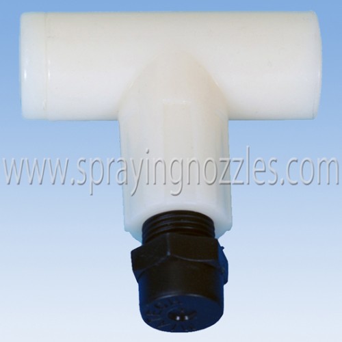 Plastic fine atomization spray nozzle
