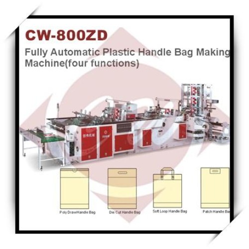Fully automatic plastic handle bag