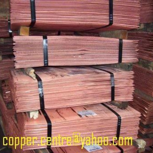 Copper cathodes grade a