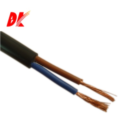 45/750v 2 core flexible round stranded copper cable