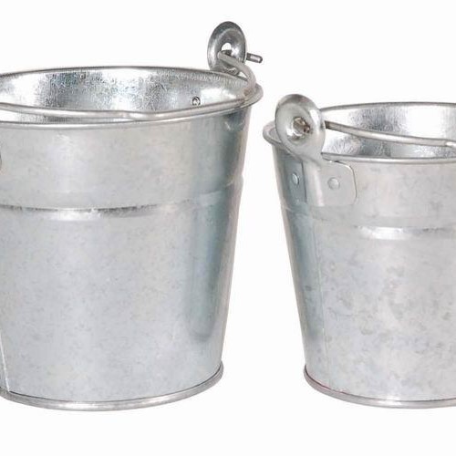 Galvanized bucket metal bucket