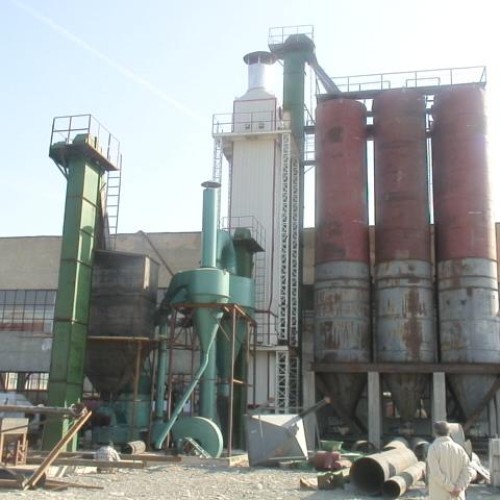 Gypsum powder production line