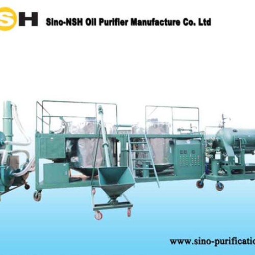 Sino-nsh waste engine oil recycling