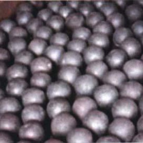 Low chrome cast grinding ball