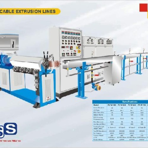 Wire & cable extrusion lines