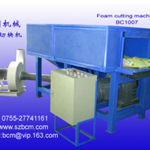 Foam waste cutting machine 