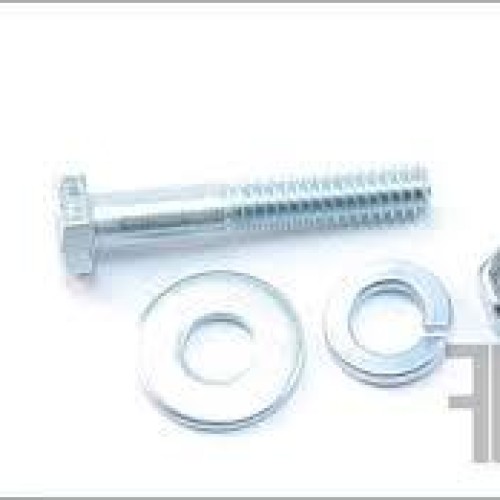 Hex bolts, nuts