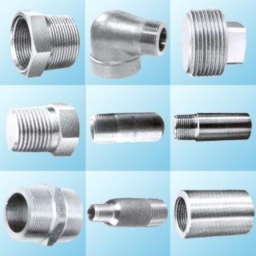 Forged high pressure pipe fittings threaded