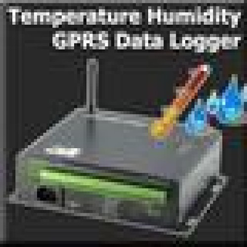 Temperature humidity gprs data logger