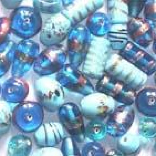 Lampwork fancy beads mix