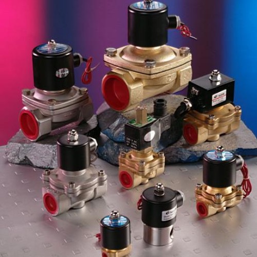 2w series of solenoid valve-brass