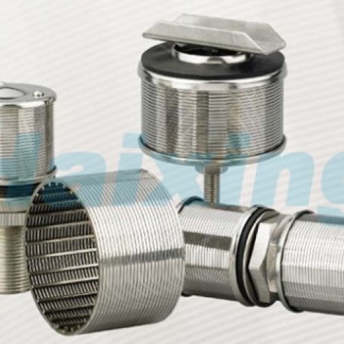 Filter strainer or nozzle