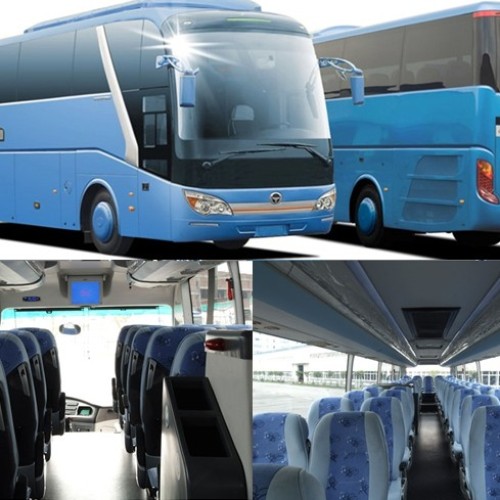 Luxury coach bus long distance tourist buses