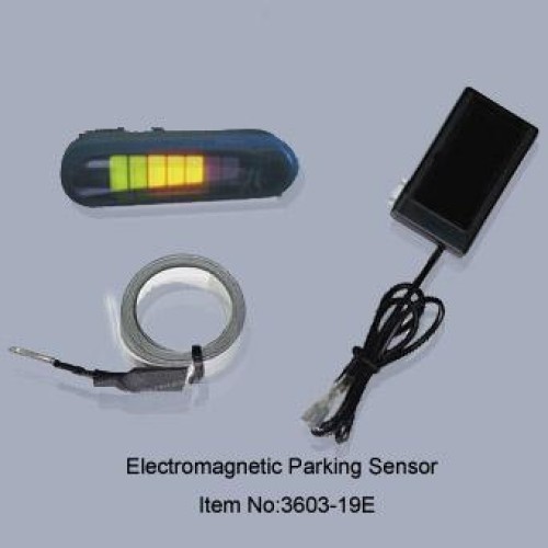 Electronmagnetic parking sensor with led display