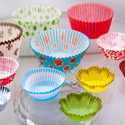 Custom design paper baking cups