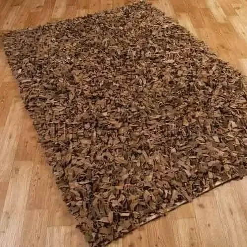 Leather rugs