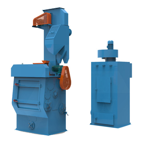 Tumble belt shot blasting machine