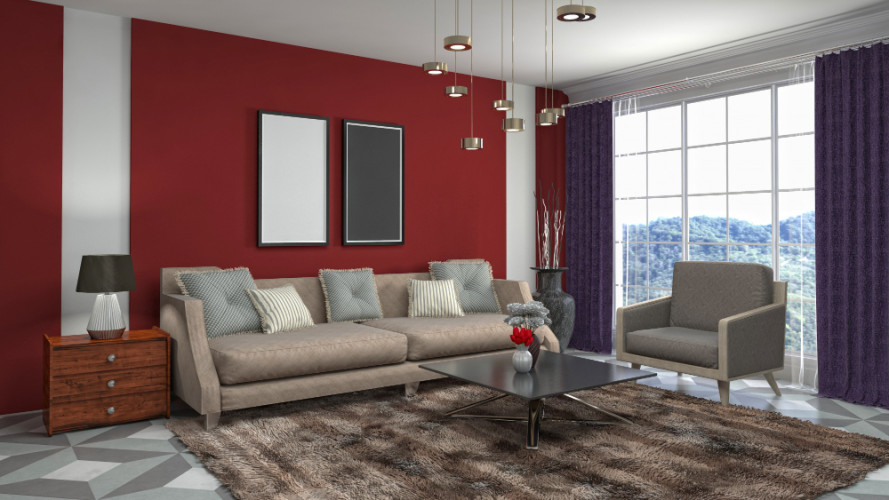 Living room interior designers