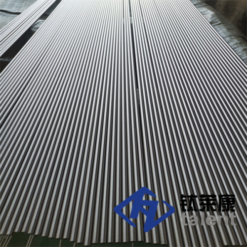 Medical titanium bars and rods for surgical implants