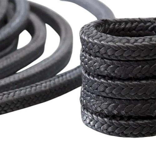 Graphite yarn braided packing, 6-22 mm, 0-300 bar, feed pump
