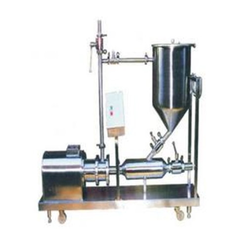 Inline homogenisor cum mixer