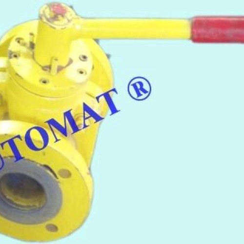 Fep lined ball valve