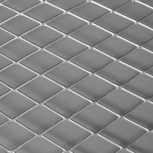 Aluminum expanded metal sheet