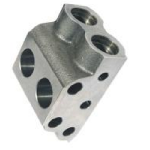 Hydraulic pump valve chamber body