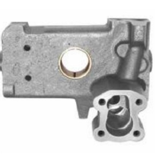 Hydraulic pump plate with bush