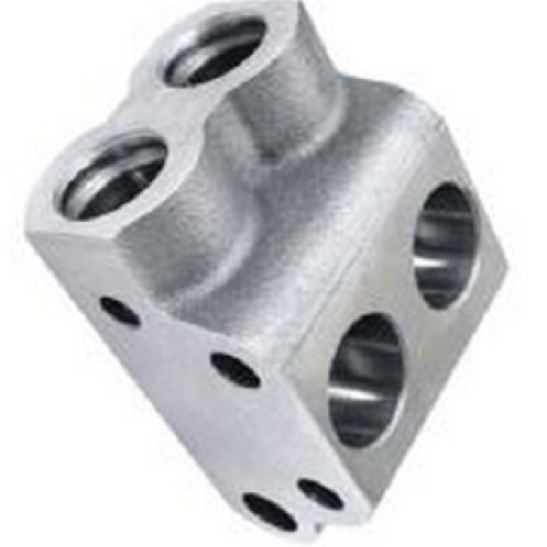Hydraulic pump valve chamber body mf-245