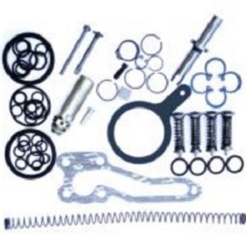 Hydraulic pump major kit with modified safety valve mf-1035