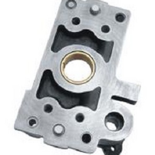Hydraulic pump plate big with bush mf-1035