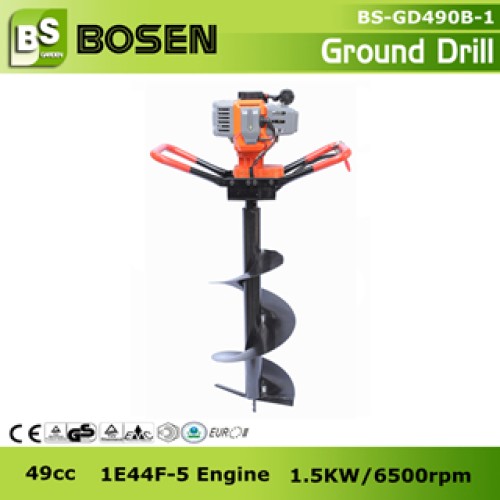 49cc single man gasoline ground drill earth auger