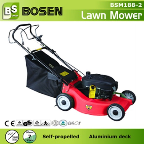 Aluminium Deck Hand Push Lawn Mower