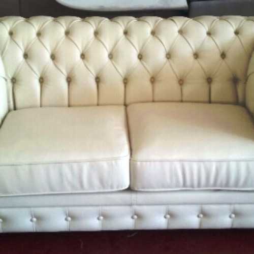 Modern sofa leather 2 ( 100% made in italy )
