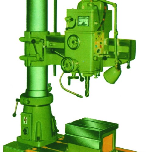 Redial drilling machine