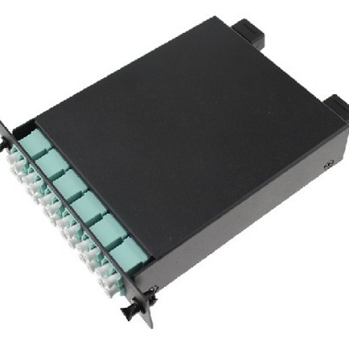 Mpo / mtp cassette module patch panel