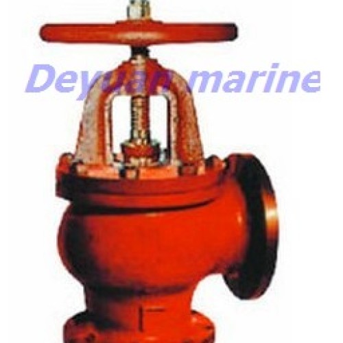 Jis marine cast iron flanged angle stop valves